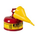 Justrite 1 Gallon Steel Safety Can for Flammables Type 1 KSA