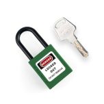Green Nylon LOTO Padlock