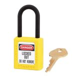406YLW Yellow Dielectric Zenex Thermoplastic Padlock KSA