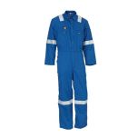 Dupont Nomex III FR Coverall Royal Blue With Reflective Tapes UAE KSA