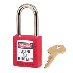 410RED Red Zenex Thermoplastic Padlock KSA