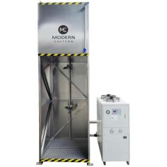 Safety Shower with Overhead Tank and Chiller Saudi Arabia