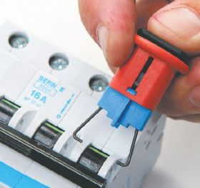 Miniature Circuit Breaker Lock Out Pin In Standard UAE KSA