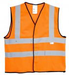 3M VEST 3M O Reflective Safety Vest Orange KSA