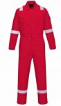 Dupont Nomex III FR Coverall Red With Reflective Tapes UAE KSA